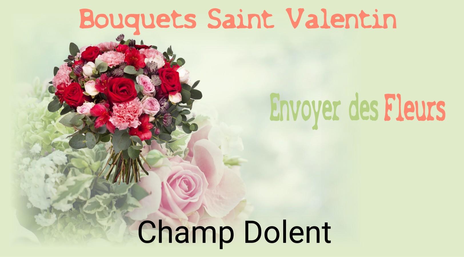 Roses de Saint-Valentin livrées à Champ-Dolent